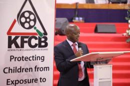 File image of KFCB Chair Njogu wa Njoroge.